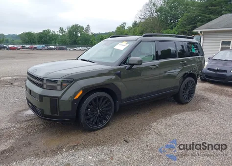 2025 Hyundai Santa Fe Calligraphy from USA, damaged, VIN 5NMP5DGL7SH121795